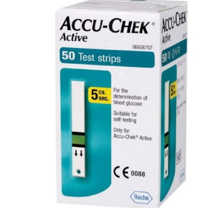 Picture of ACCU-CHEK ACTIVE STRIPS 50S